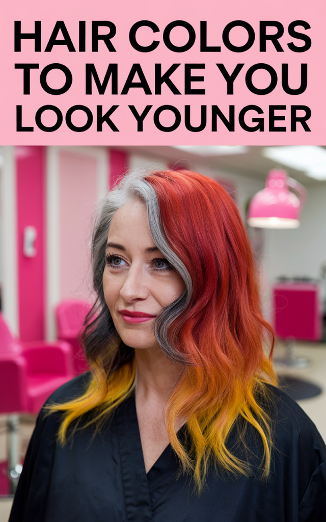 Discover the Best Hair Colors to Make You Look Younger Today