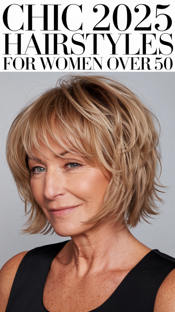 Stunning Hairstyles for Women Over 50 in 2025 – Embrace Elegance