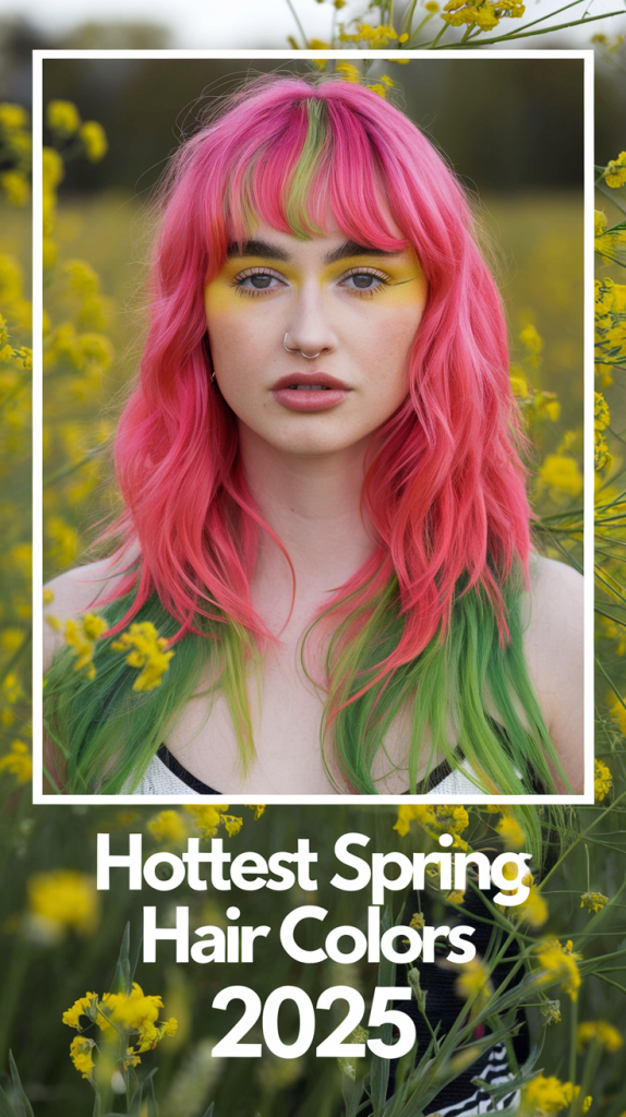 Spring Hair Colors 2025: Trendy Shades from Natural Blondes to Bold Reds