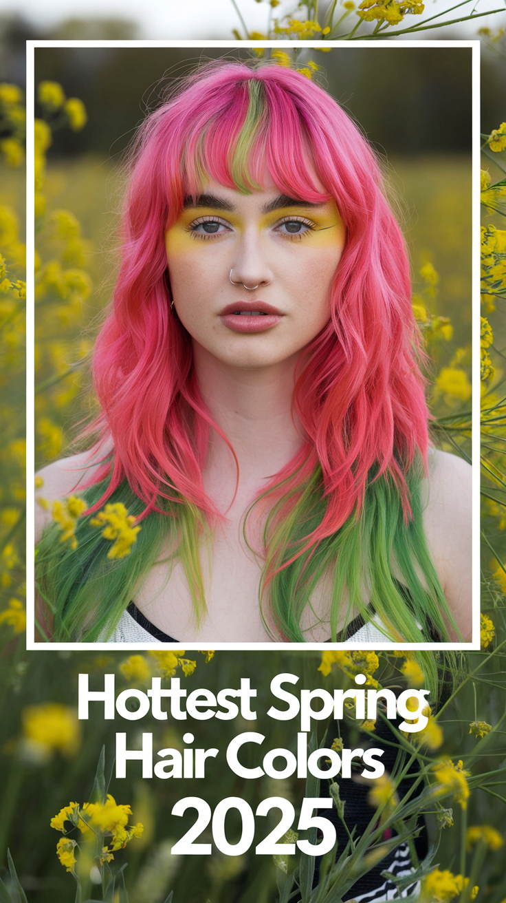 Spring Hair Colors 2025: Trendy Shades from Natural Blondes to Bold Reds