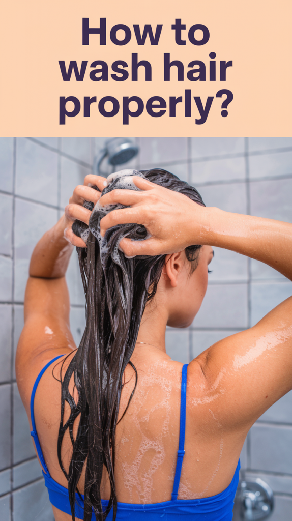 How to Wash Your Hair Properly - Expert Tips and Techniques