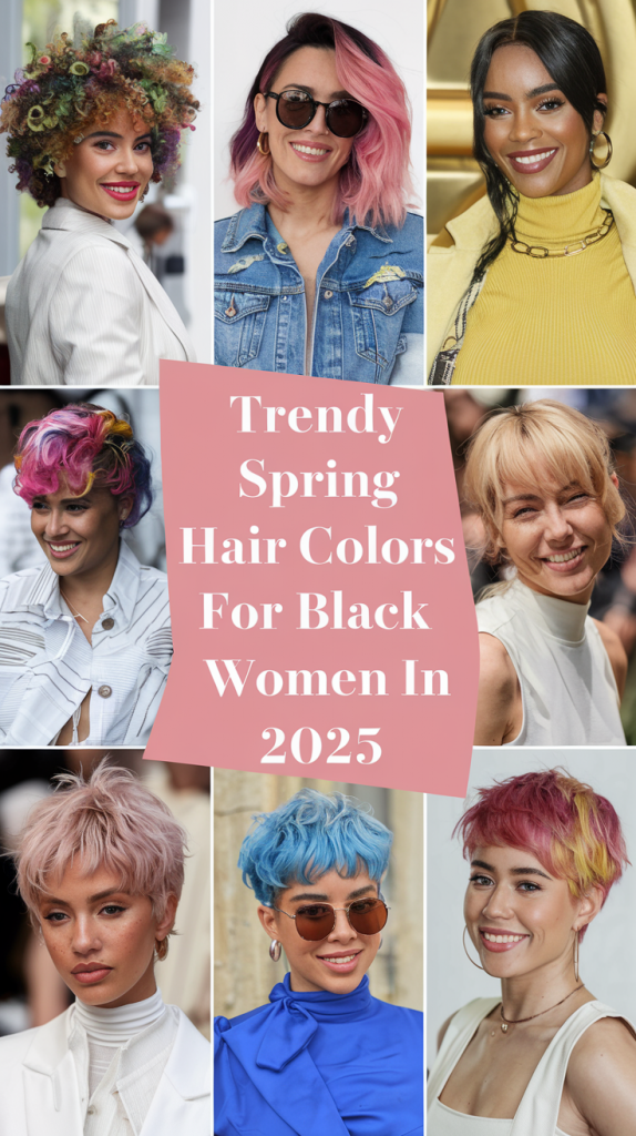 Spring Hair Colors for Black Women 2025: Bold and Stylish Trends