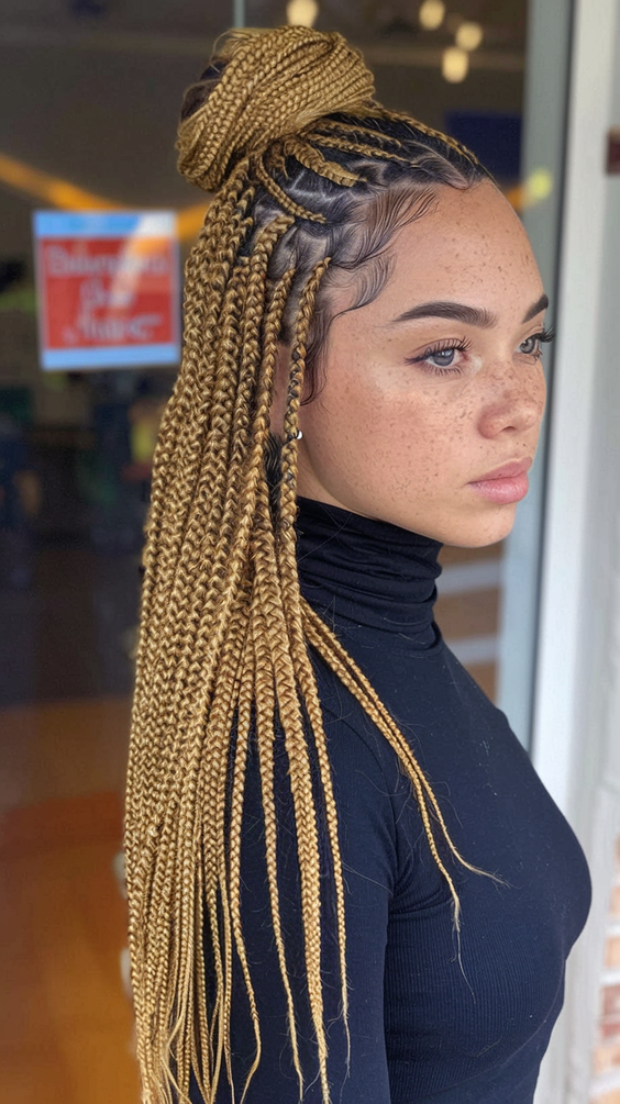 Spring Twist Braids: Trendy Style for 2025 – Top Ideas