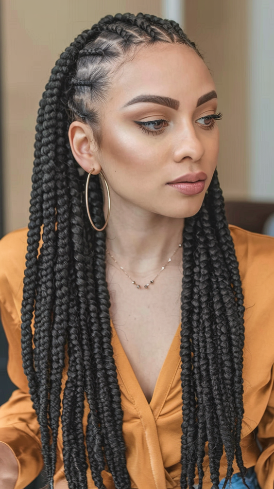 Spring Twist Braids: Trendy Style for 2025 – Top Ideas