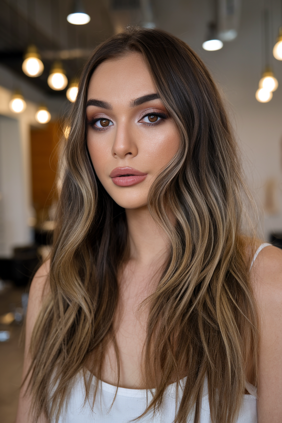 Spring Highlights for Brunettes 2025: Trendy Hairstyle Ideas You’ll Love