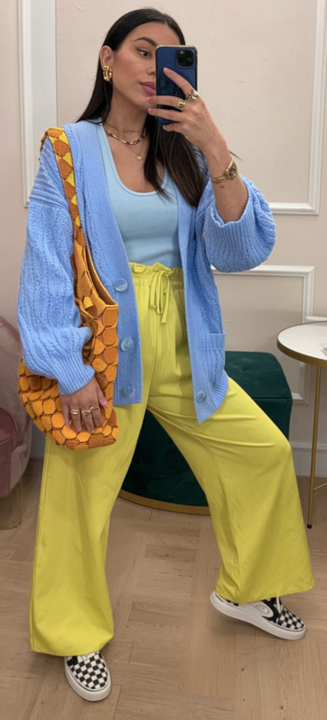 Spring Outfits - Trendy Color Ideas 2025: Chic Pastels and Bold Hues