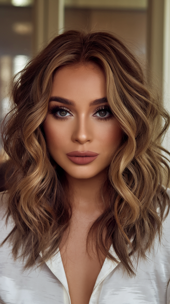 Spring Highlights for Brunettes 2025: Trendy Hairstyle Ideas You’ll Love