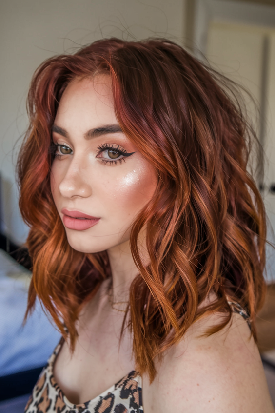 Spring Auburn Hair Colors 2025: Rich Shades for Brunettes