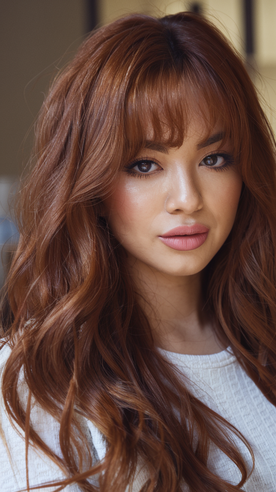 Spring Auburn Hair Colors 2025: Rich Shades for Brunettes