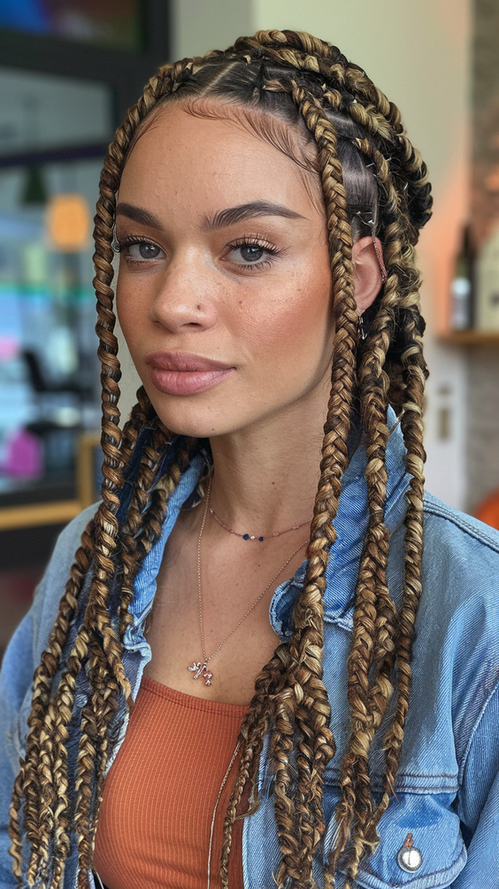 Spring Twist Braids: Trendy Style for 2025 – Top Ideas