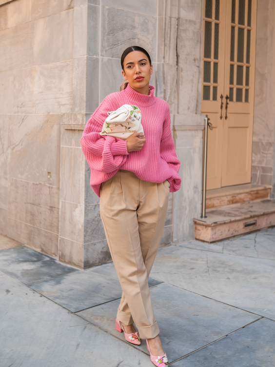 Spring Outfits - Trendy Color Ideas 2025: Chic Pastels and Bold Hues