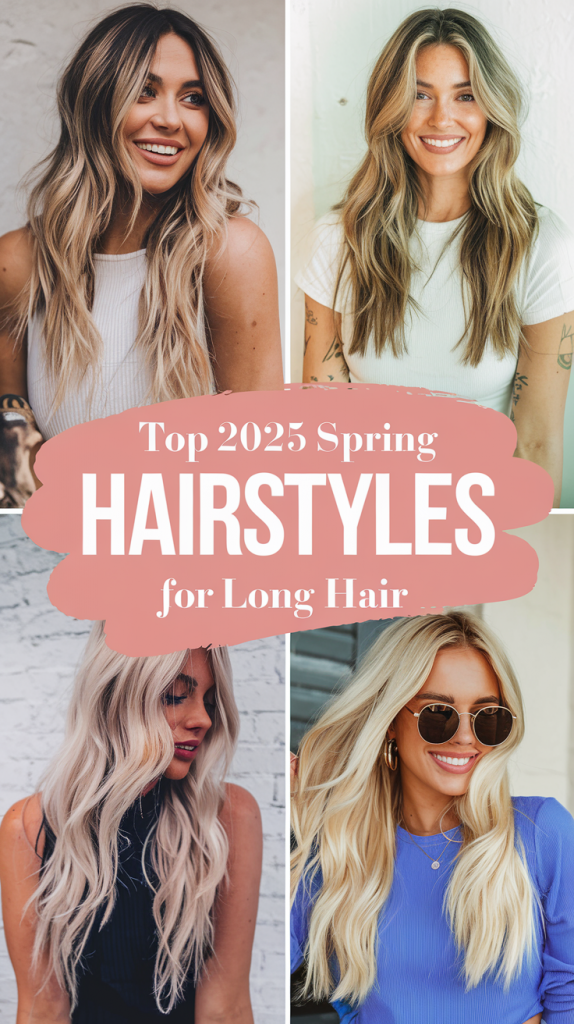 Spring Hairstyles for Long Hair: Effortless Glam for 2025 – Refresh Your Look This Season