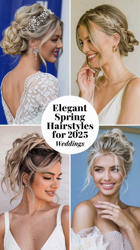 Spring Wedding Hairstyles: Elegant Looks for 2025 – Top Trends and Inspirations