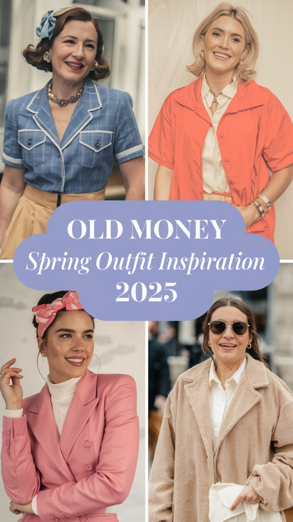 Old Money Spring Outfits Ideas 2025: Elegant Looks to Dress to Impress