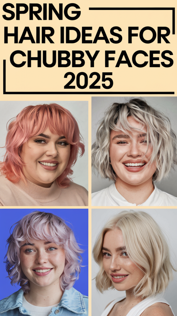 Spring Haircuts for Chubby Faces 2025: Trending Ideas and Styles