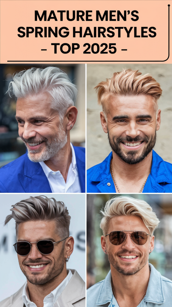 Best Spring Hairstyles for Men Over 50 - 2025 Ideas to Refresh Your Look