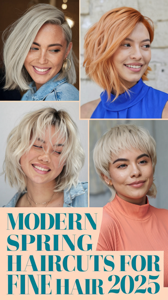 Spring Haircuts for Fine Hair 2025: Trendy Styles You’ll Love