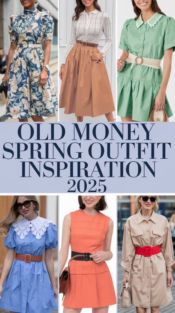 Old Money Spring Outfits Ideas 2025: Elegant Looks to Dress to Impress