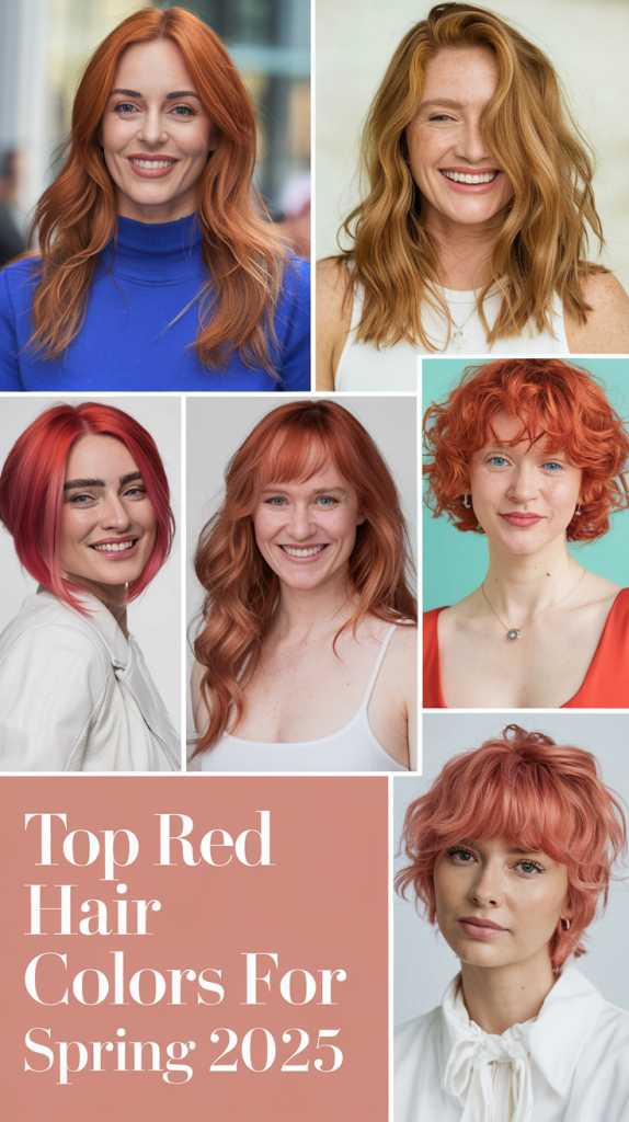 Spring Red Hair Color: Warm and Chic Ideas for 2025 – Vibrant Shades to Try