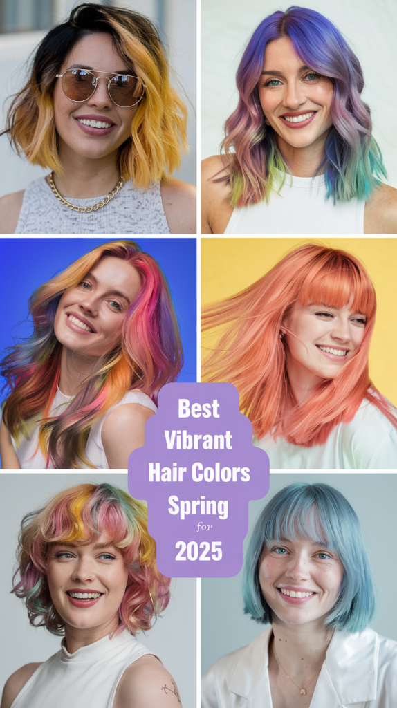 Bright Spring Hair Color Ideas 2025: Vibrant Trends for Every Skin Tone