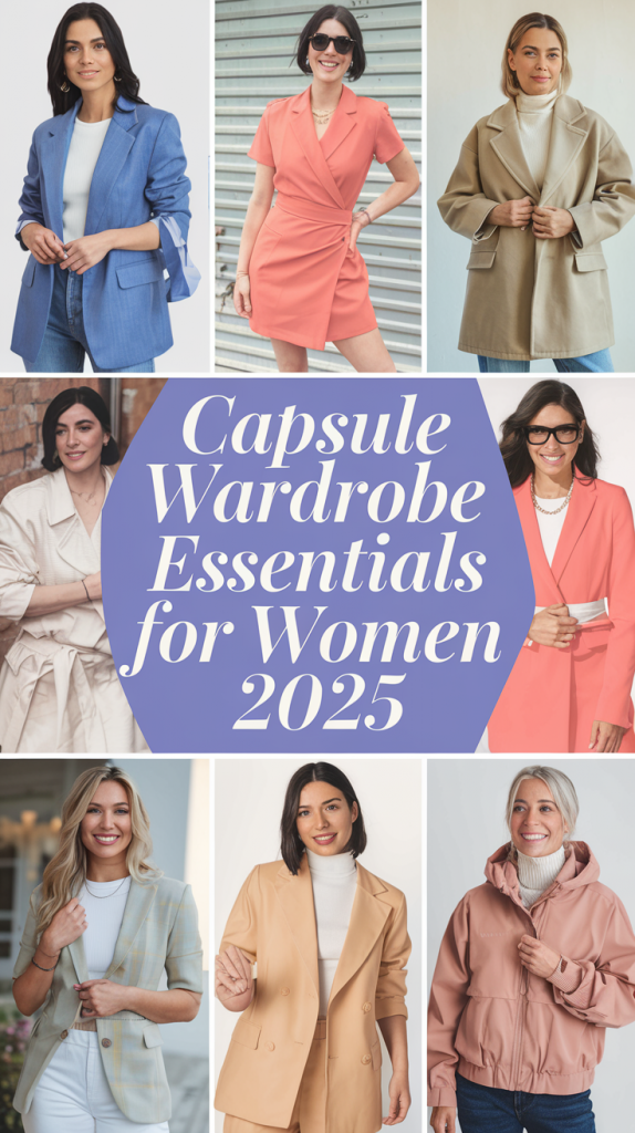 Spring Capsule Wardrobe Ideas 2025: Minimalist Outfits for Women