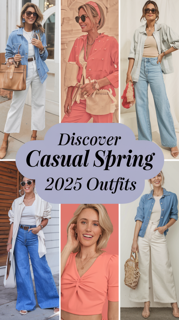 Comfy Spring Outfits Ideas 2025: Casual Looks for Every Occasion