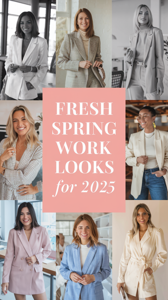 Refresh Your Style: Spring Work Outfits for Women Ideas 2025