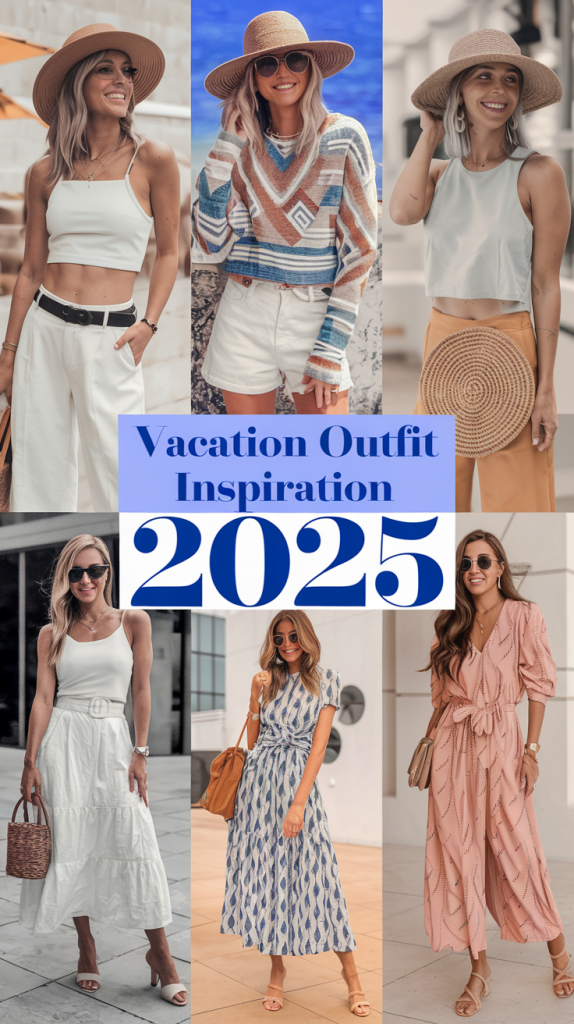 Cute Vacation Outfits Ideas 2025: Stylish and Comfortable Looks