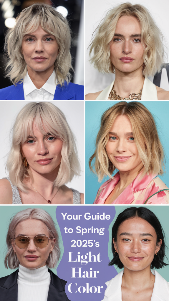 Light Spring Hair Color Ideas 2025: Vibrant Shades for Fresh Looks