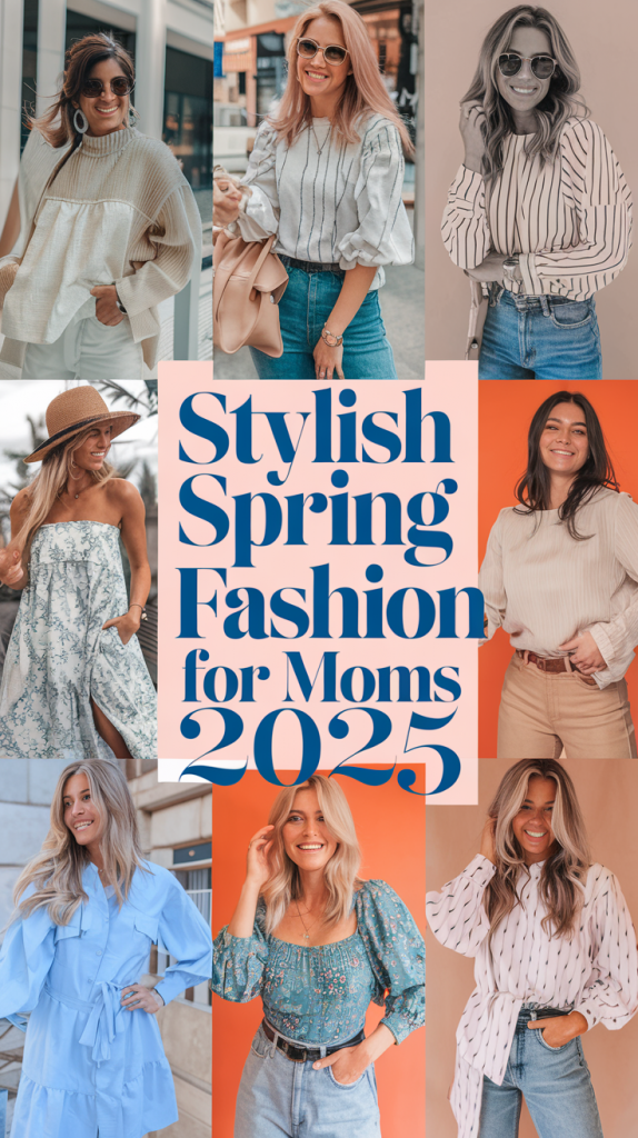 Trendy Spring Mom Outfits 2025 for Women Over 40: Stylish, Casual, and Chic Ideas