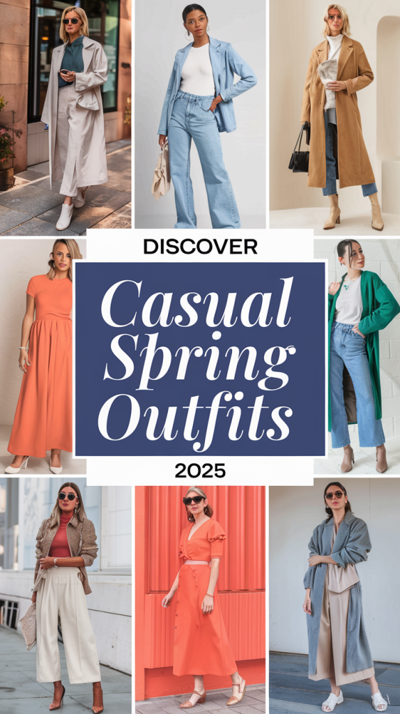 Comfy Spring Outfits Ideas 2025: Casual Looks for Every Occasion