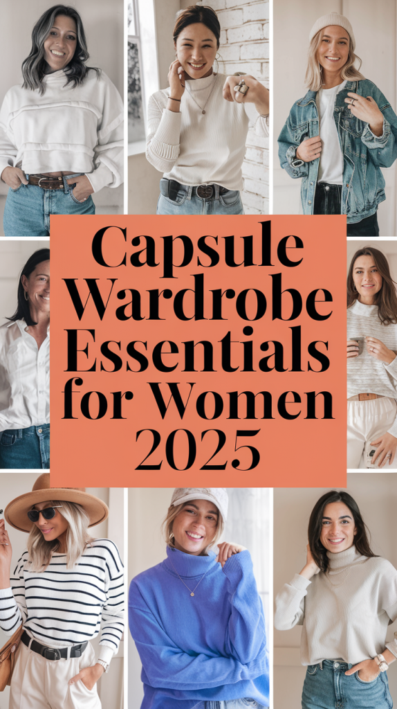 Spring Capsule Wardrobe Ideas 2025: Minimalist Outfits for Women