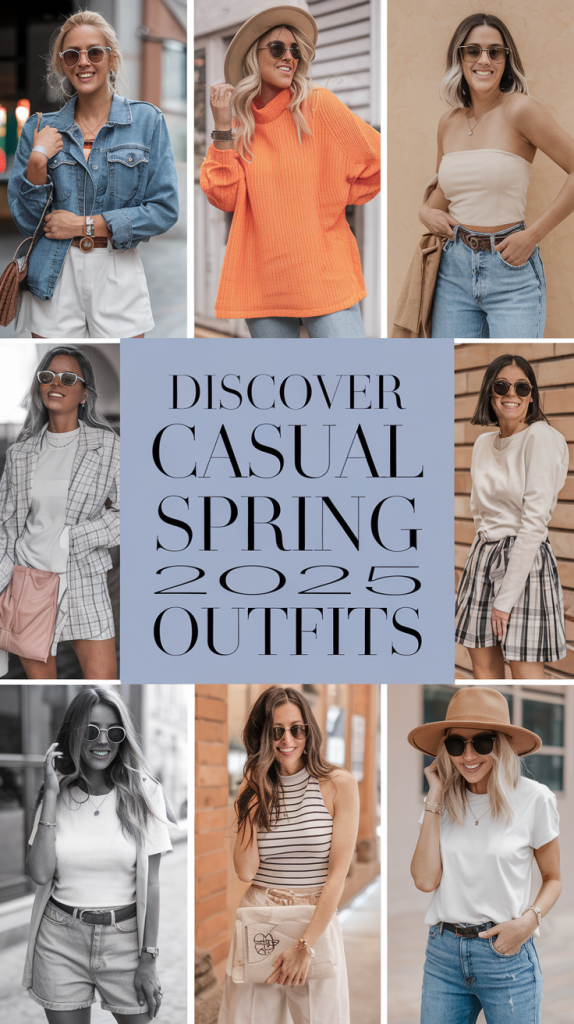 Comfy Spring Outfits Ideas 2025: Casual Looks for Every Occasion