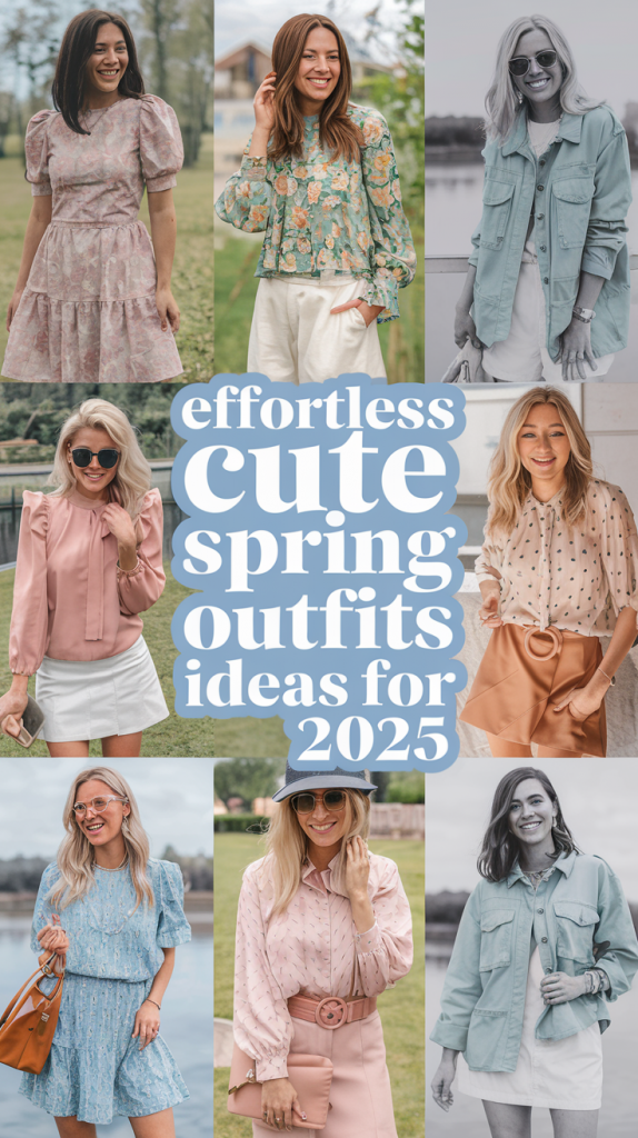 Explore Cute Spring Outfits Ideas 2025 to Refresh Your Wardrobe