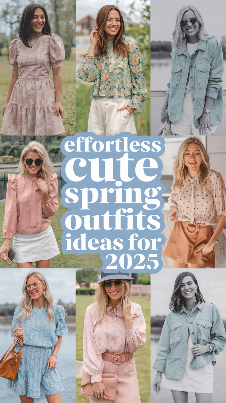 Explore Cute Spring Outfits Ideas 2025 To Refresh Your Wardrobe