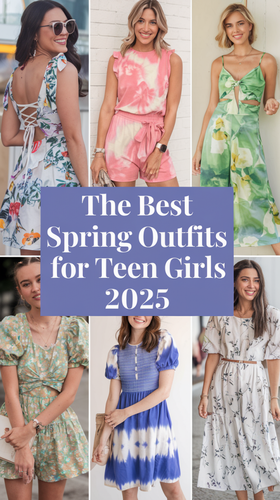 Trendy Spring Outfits for Teen Girls 2025: Perfect Styles to Stay Chic