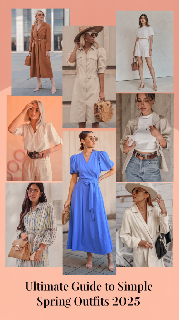 Discover Simple Spring Outfits - Fashion Ideas 2025 for Effortless Style