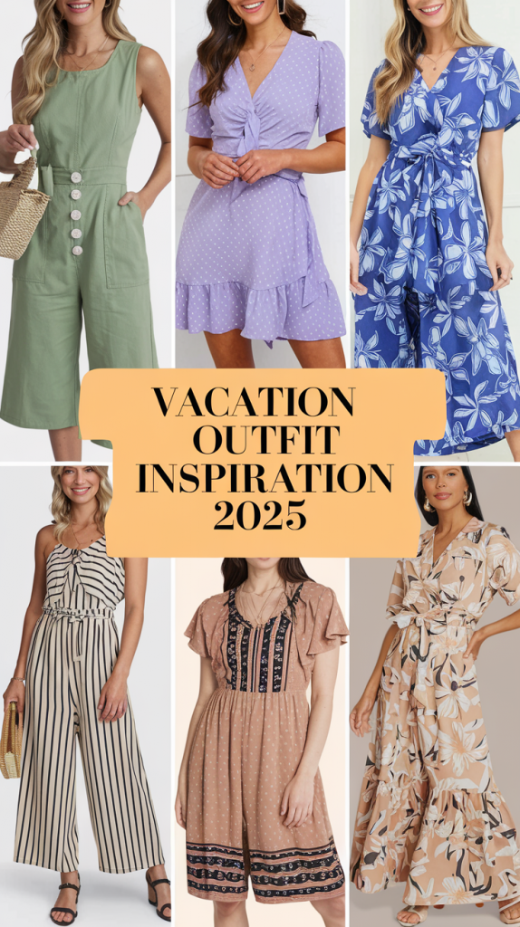 Cute Vacation Outfits Ideas 2025: Stylish and Comfortable Looks