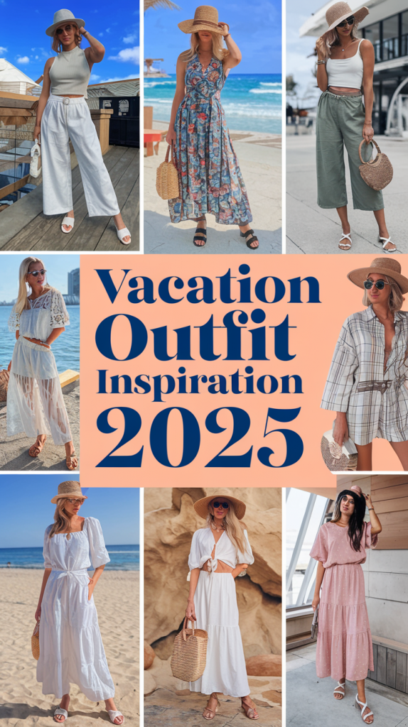 Cute Vacation Outfits Ideas 2025: Stylish and Comfortable Looks