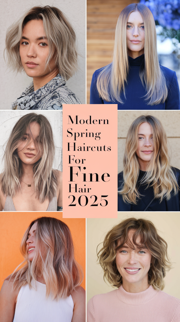 Spring Haircuts for Fine Hair 2025: Trendy Styles You’ll Love