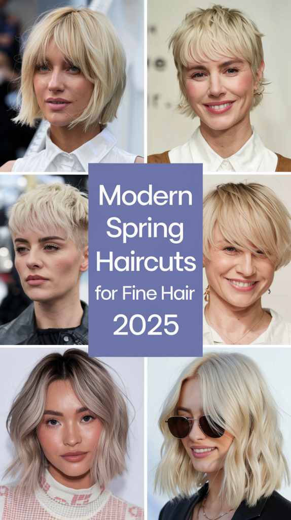 Spring Haircuts for Fine Hair 2025: Trendy Styles You’ll Love