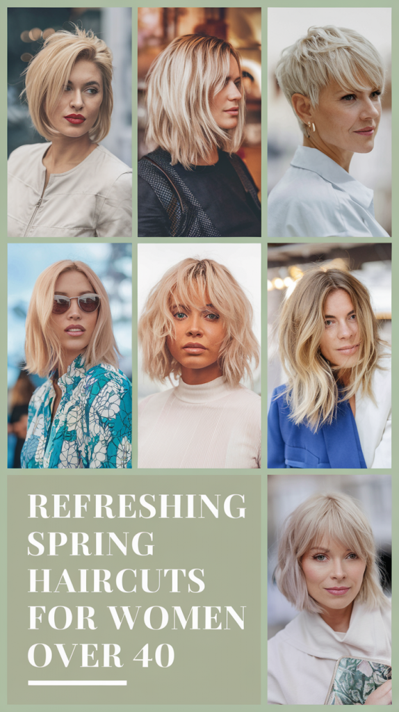 Stunning Spring Hairstyles for Women Over 40