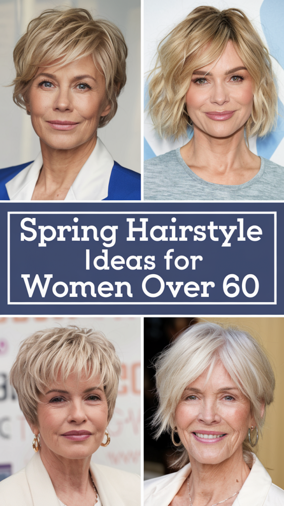 Elegant Spring Hairstyles for Women Over 60: Perfect for Embracing the Season