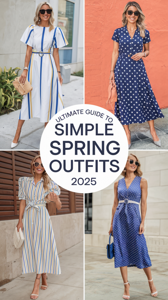 Discover Simple Spring Outfits - Fashion Ideas 2025 for Effortless Style