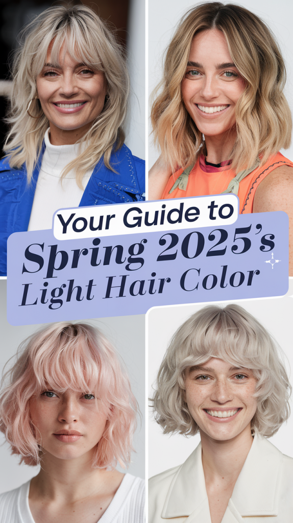 Light Spring Hair Color Ideas 2025: Vibrant Shades for Fresh Looks