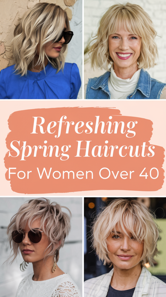 Stunning Spring Hairstyles for Women Over 40