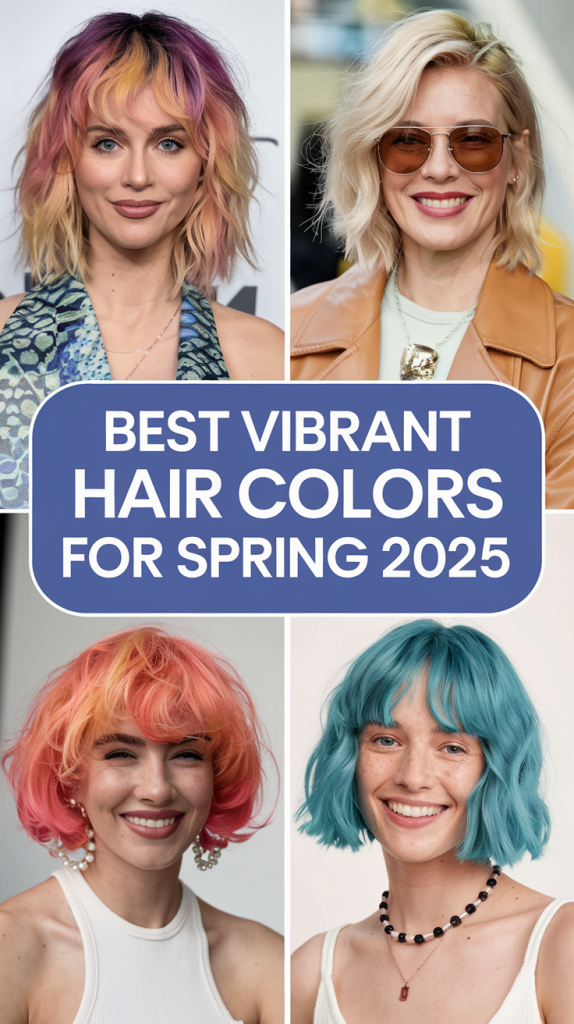 Bright Spring Hair Color Ideas 2025: Vibrant Trends for Every Skin Tone