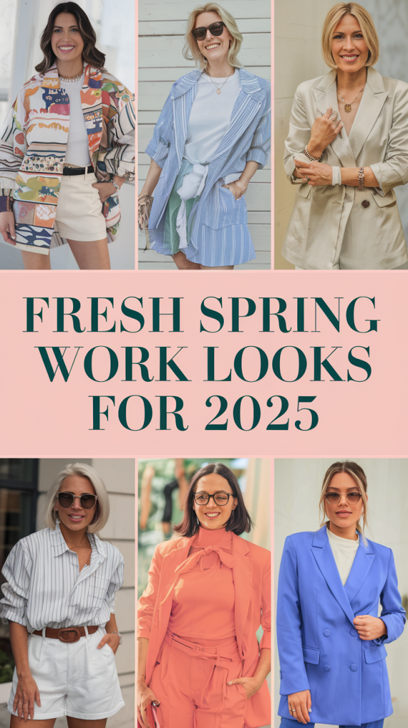 Refresh Your Style: Spring Work Outfits for Women Ideas 2025