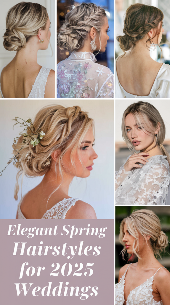 Spring Wedding Hairstyles: Elegant Looks for 2025 – Top Trends and Inspirations