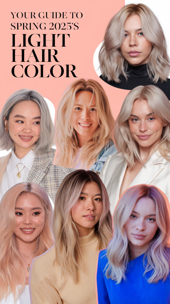 Light Spring Hair Color Ideas 2025: Vibrant Shades for Fresh Looks